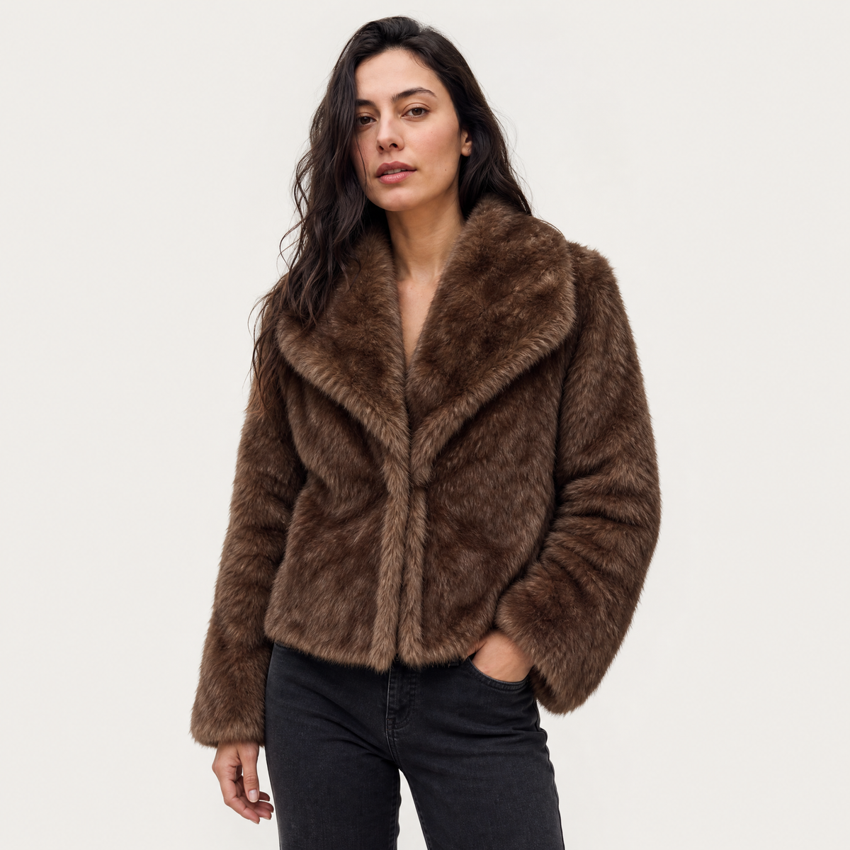 Women's Faux Fur Coat