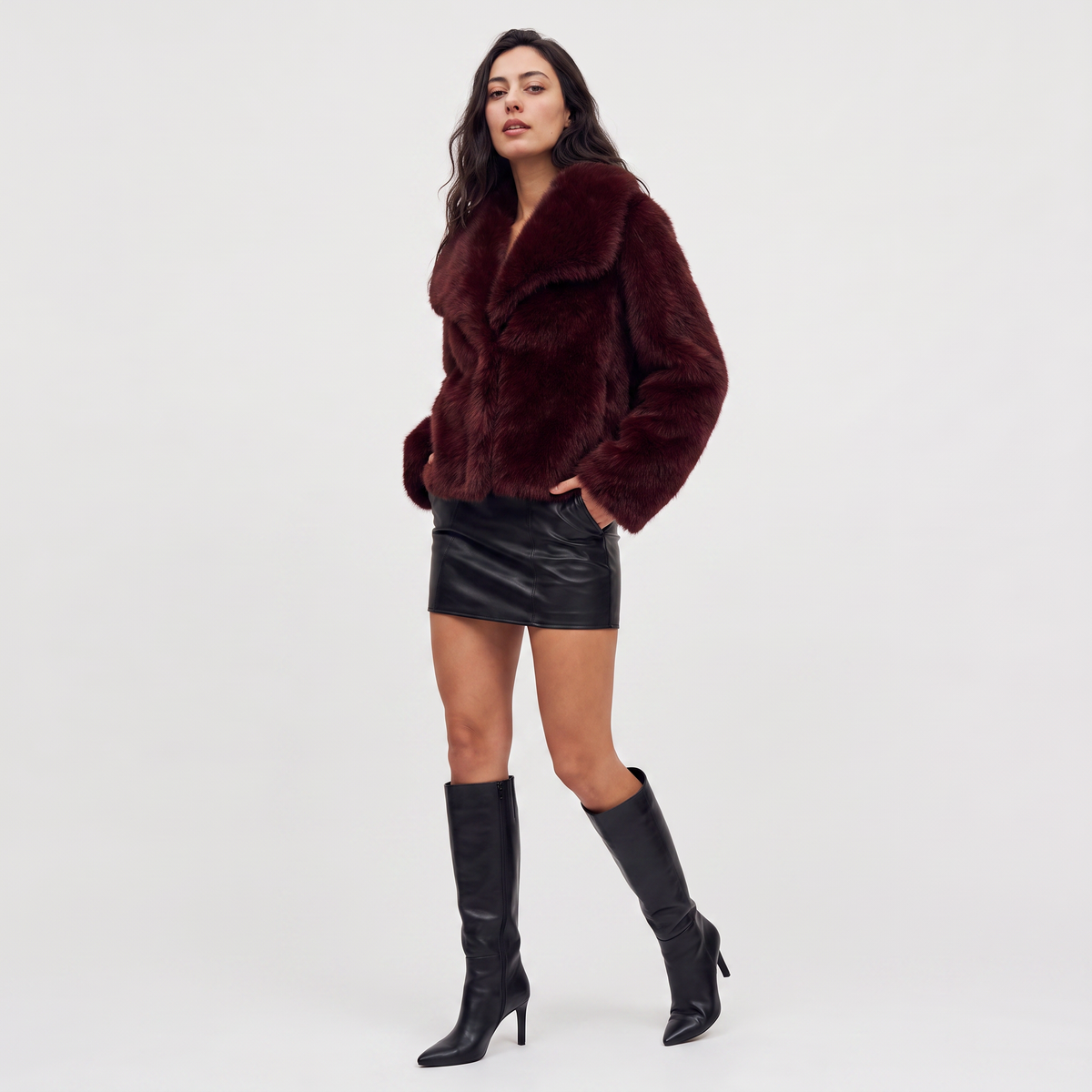 Women's Faux Fur Coat