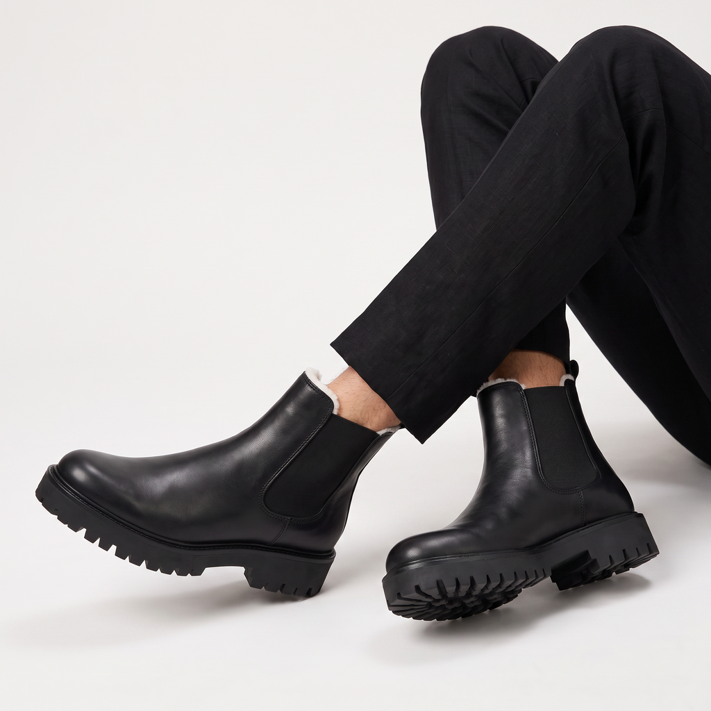 Men's Chunky Sole Chelsea Boots