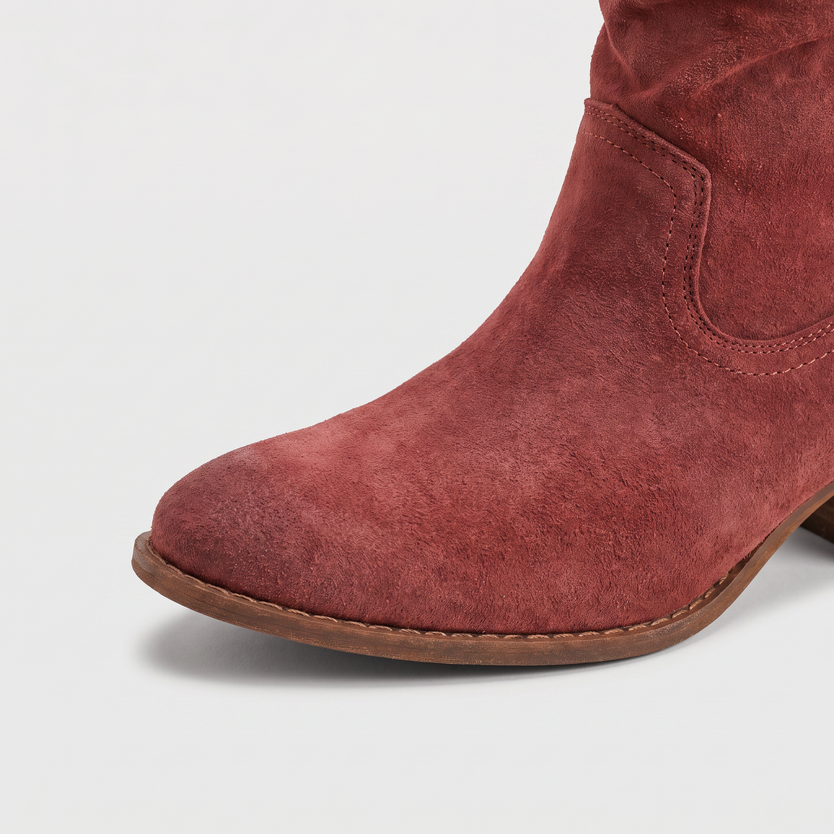 Women's Western Fringe Suede Boots