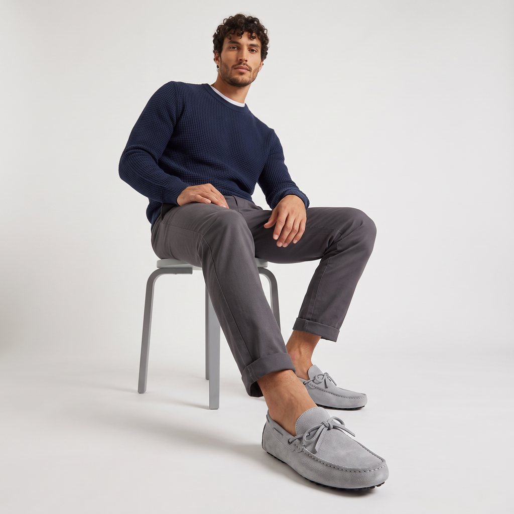 Men's Suede Driving Shoes