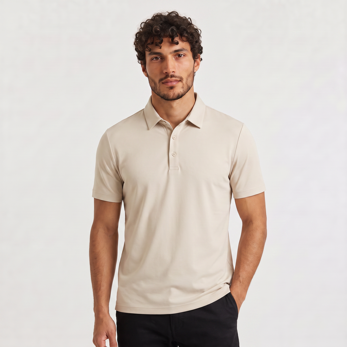 Men's Short Sleeve Polo Shirt | Chest Pocket