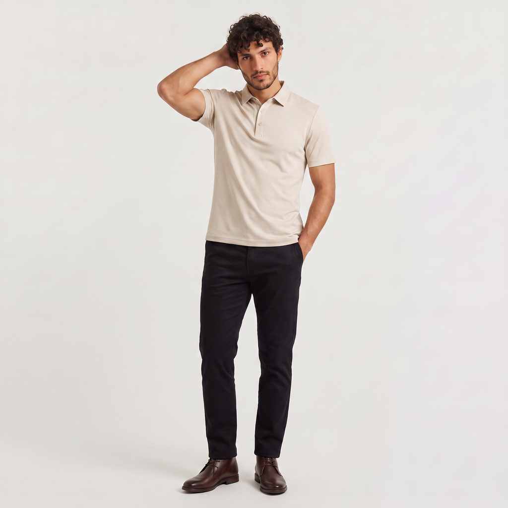 Men's Short Sleeve Polo Shirt | Chest Pocket