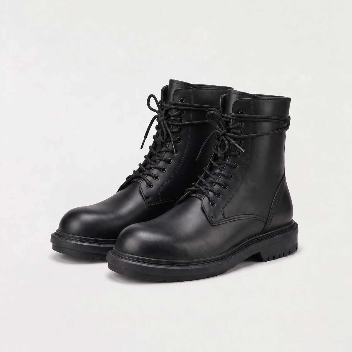 Women's Lace-Up Service Ankle Boots