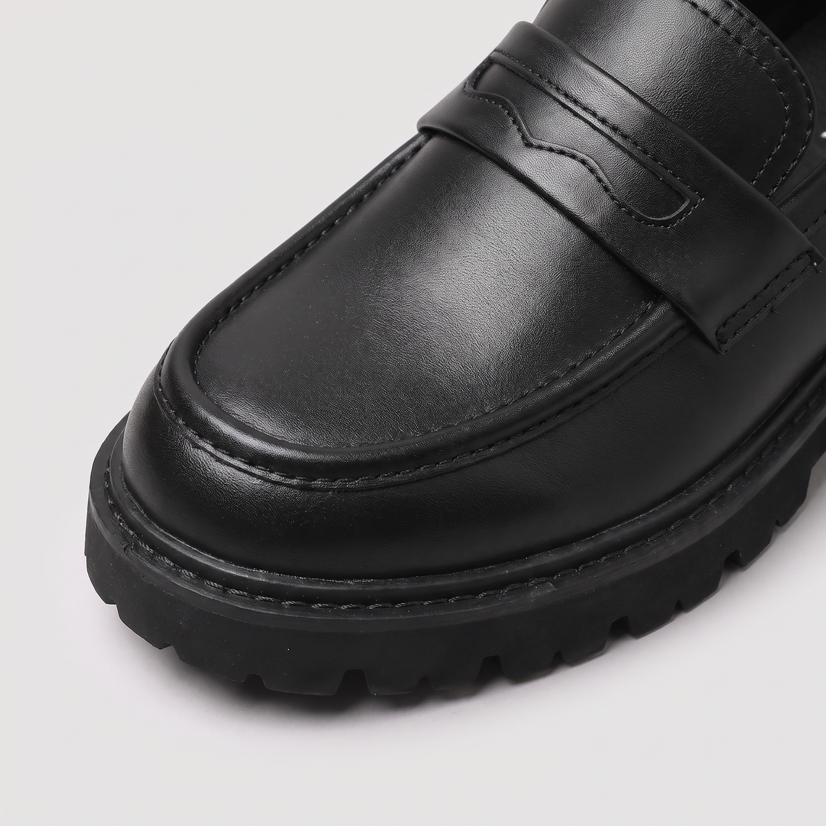 Men's Chunky Penny Loafers - Lug Sole Slip On