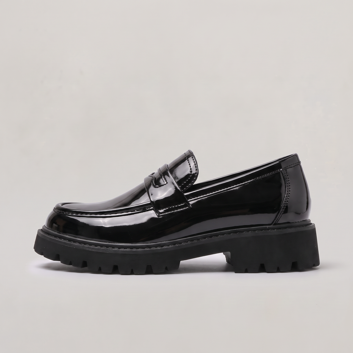 Men's Chunky Penny Loafers - Lug Sole Slip On