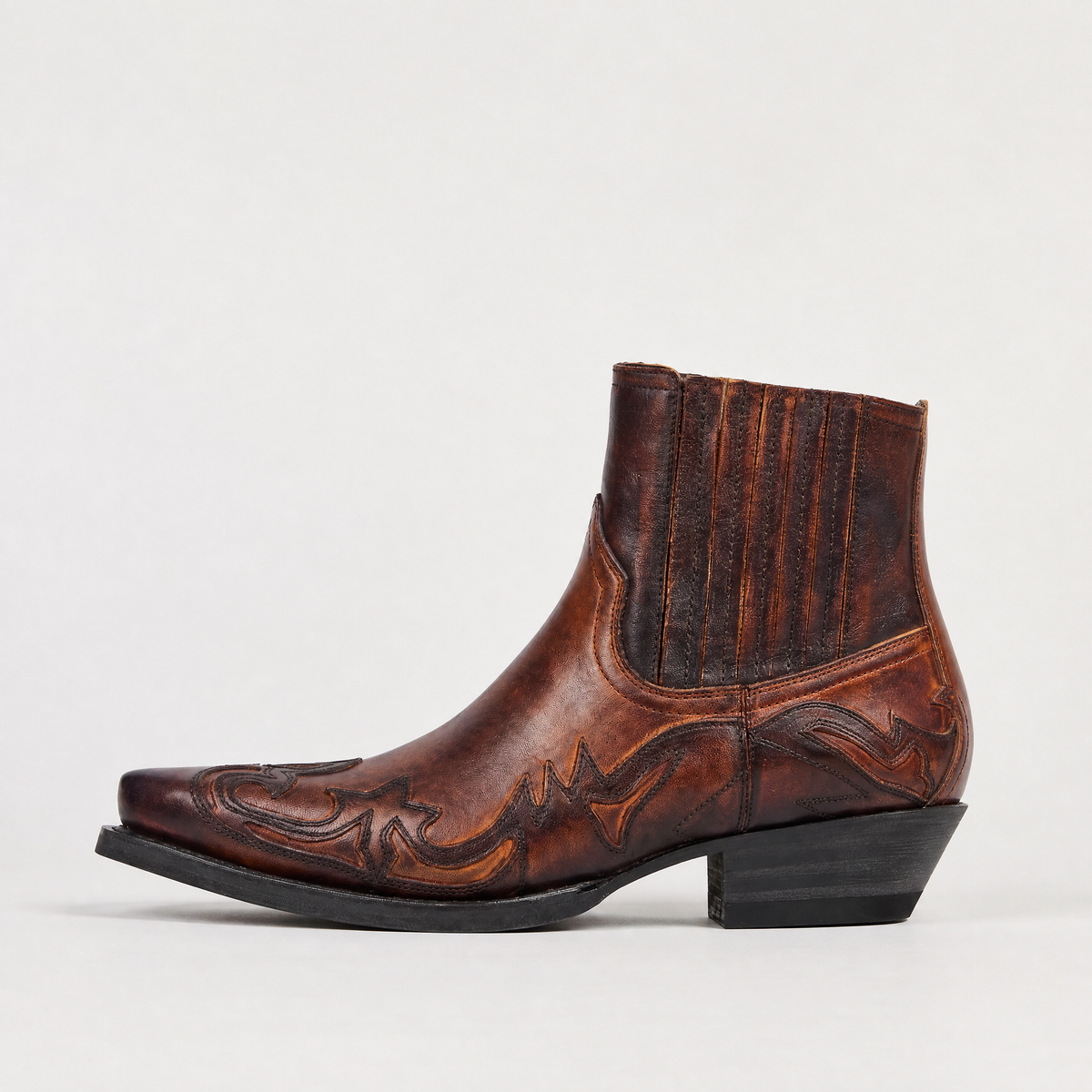 Men's Square Toe Western-Style Boots