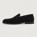 Men's Suede-Look Penny Loafers