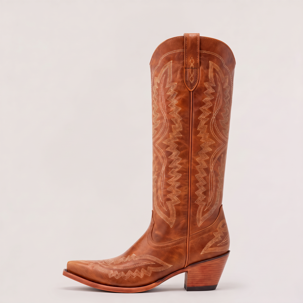 Women's Knee-High Cowboy Boots