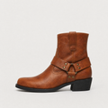 Men's Harness Strap Ankle Boots