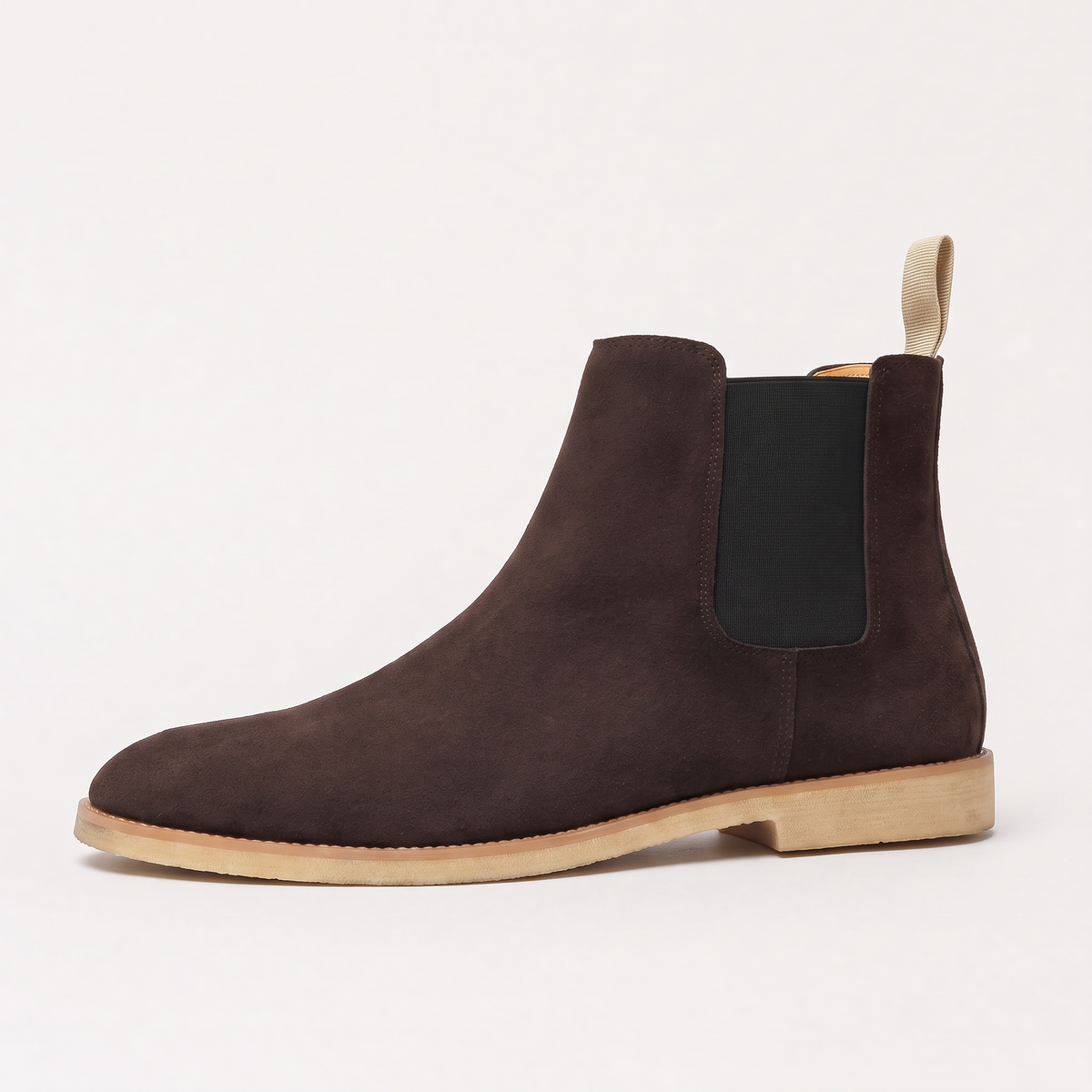 Men's Suede-Look Chelsea Boots