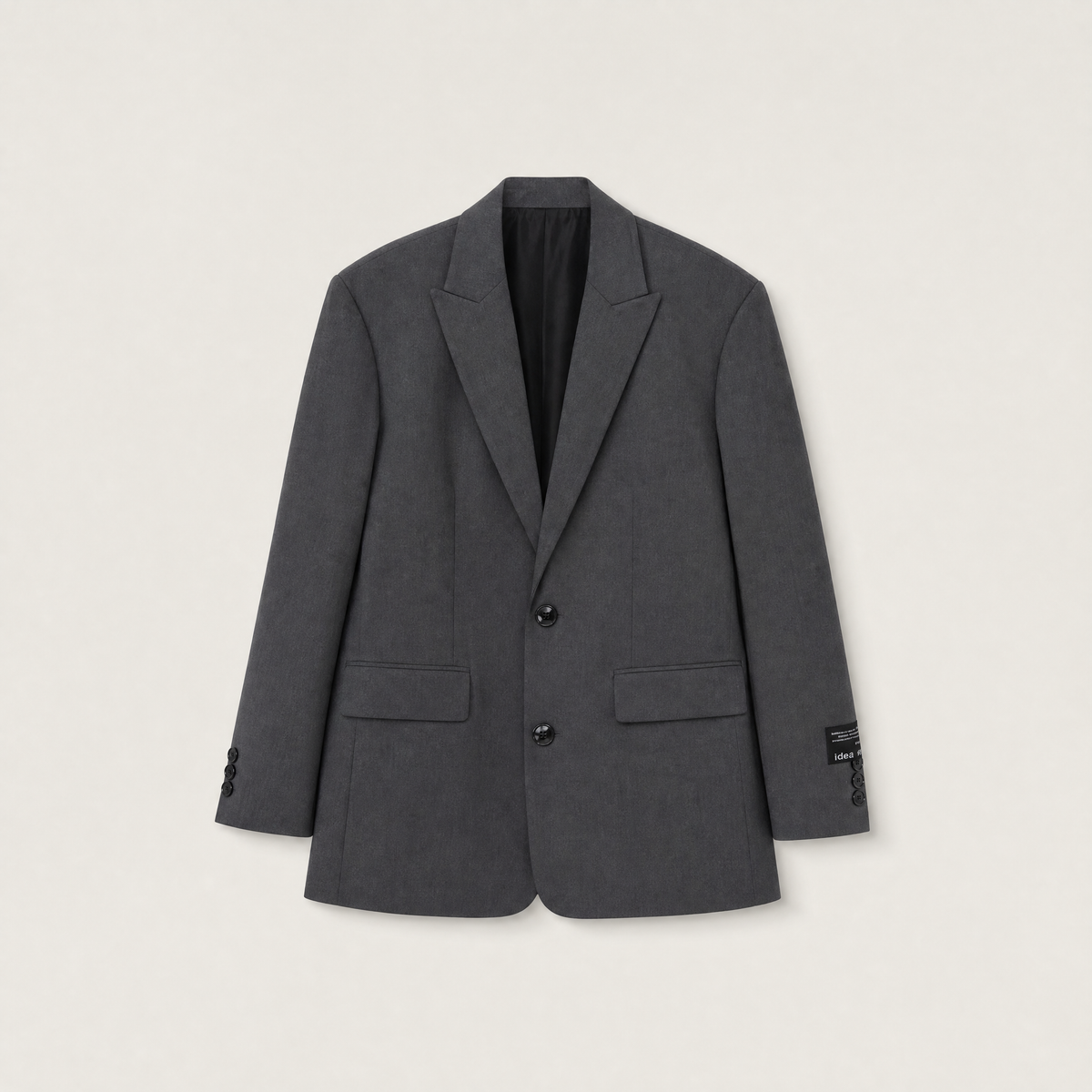 Women's Oversized Notched Lapel Tailored Blazer