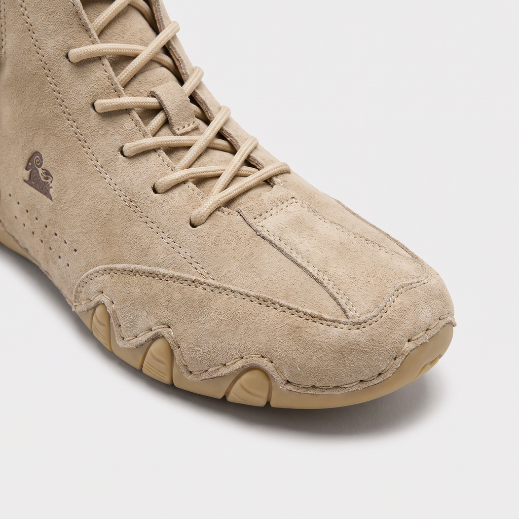 Men's High-Top Lace-Up Walking Boots