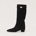 Women's Knee-High Block Heel Boots