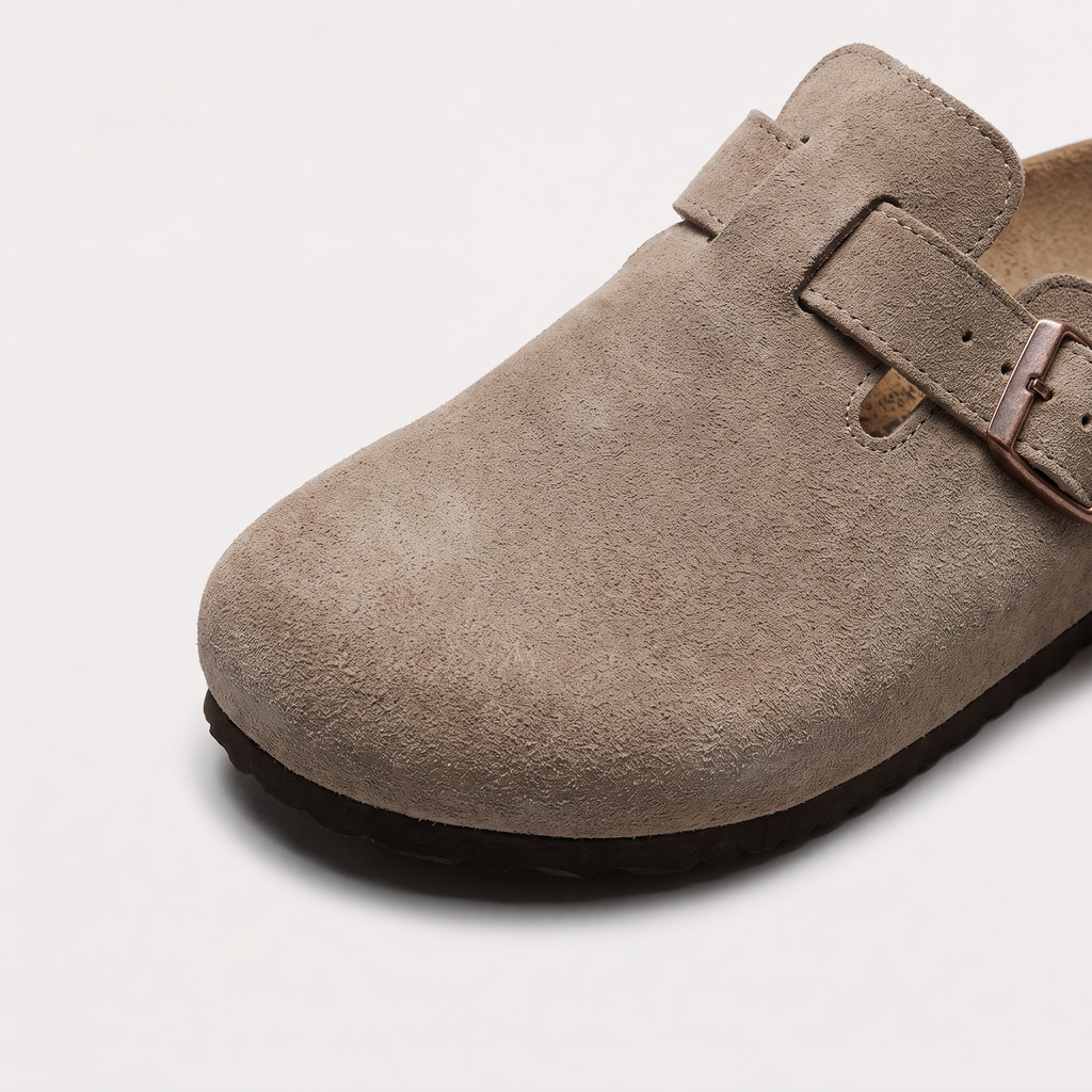 Men's Buckle Strap Slip-On Clogs