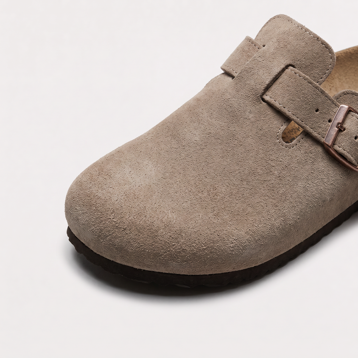 Men's Buckle Strap Slip-On Clogs