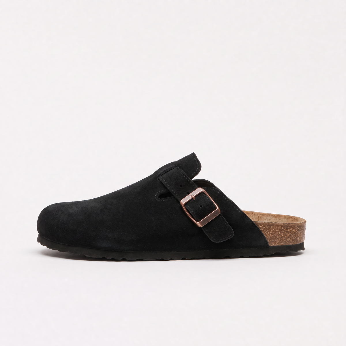 Men's Buckle Strap Slip-On Clogs