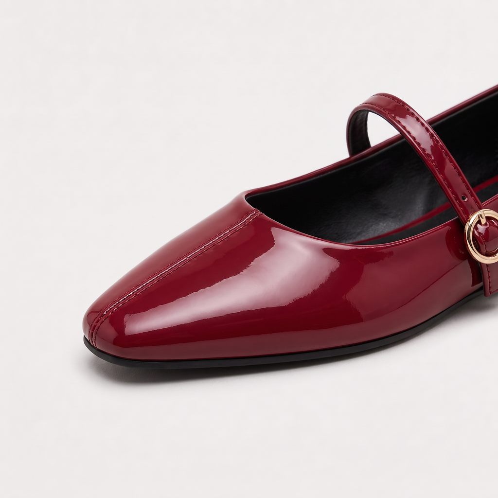 Women's Patent Mary Jane Ballet Flats