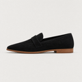 Women's Suede-Look Penny Loafers