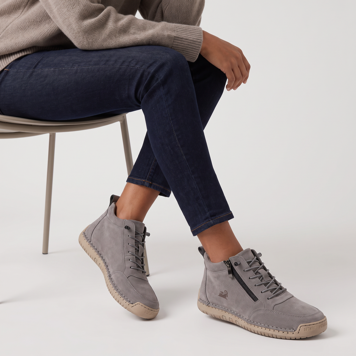Women's Wide-Fit Lace-Up Walking Shoes