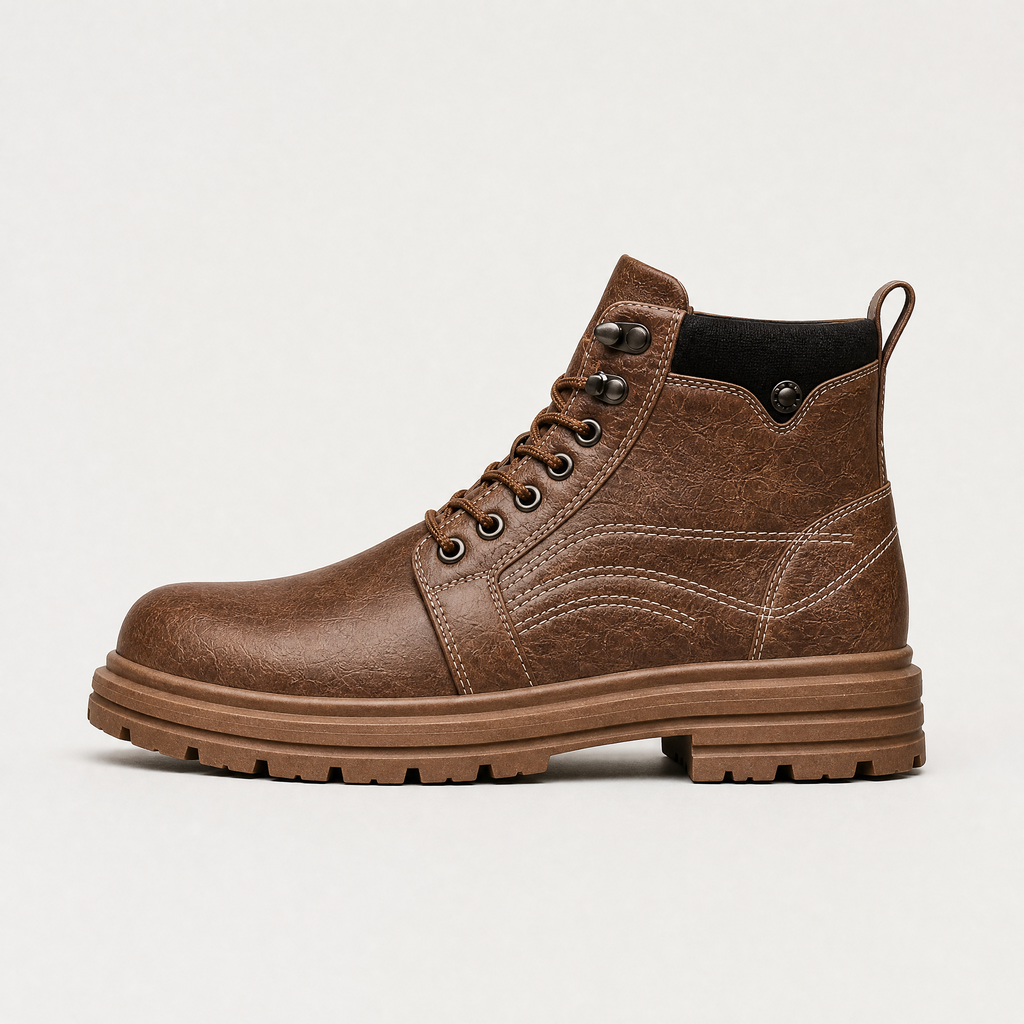 Men's Vintage Lace-Up Ankle Boots