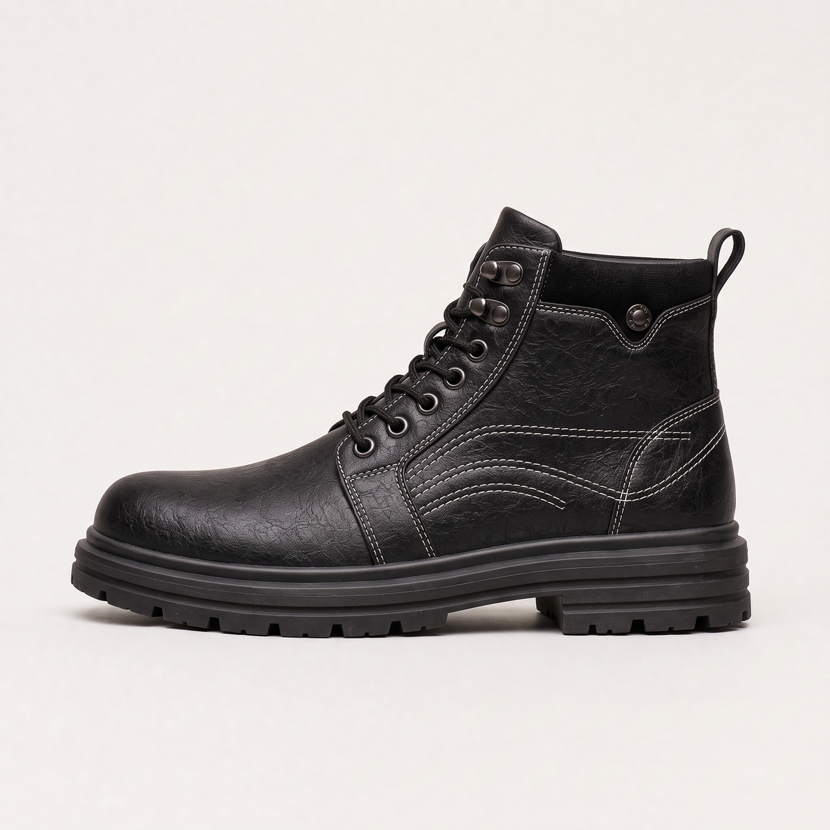 Men's Vintage Lace-Up Ankle Boots