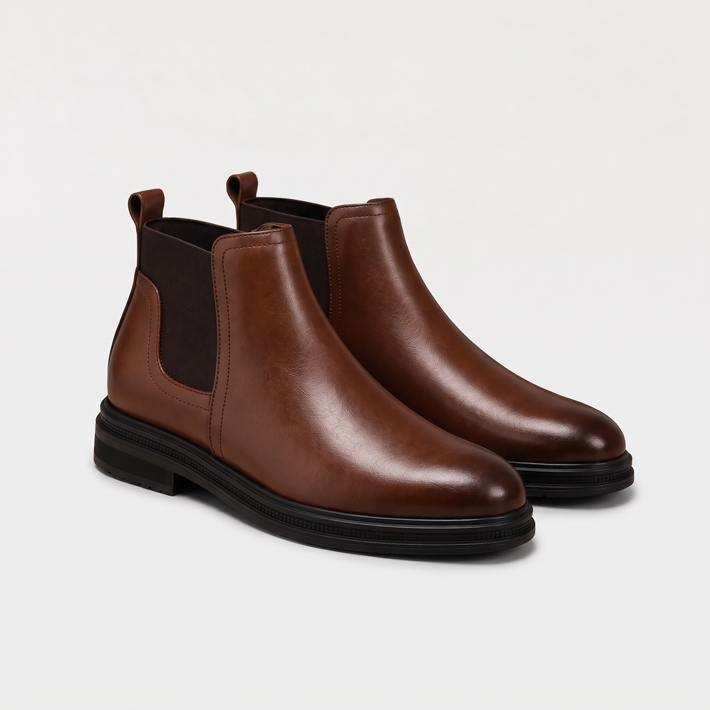 Men's Slip-On Chelsea Ankle Boots