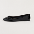 Women's Bow Detail Slip-On Ballerina Shoes