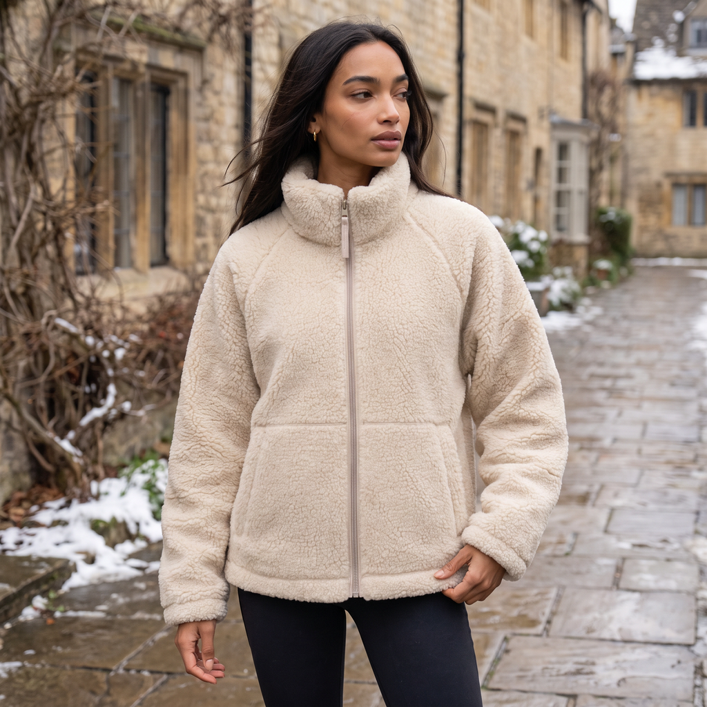 Women's Teddy Zip-Up Jacket