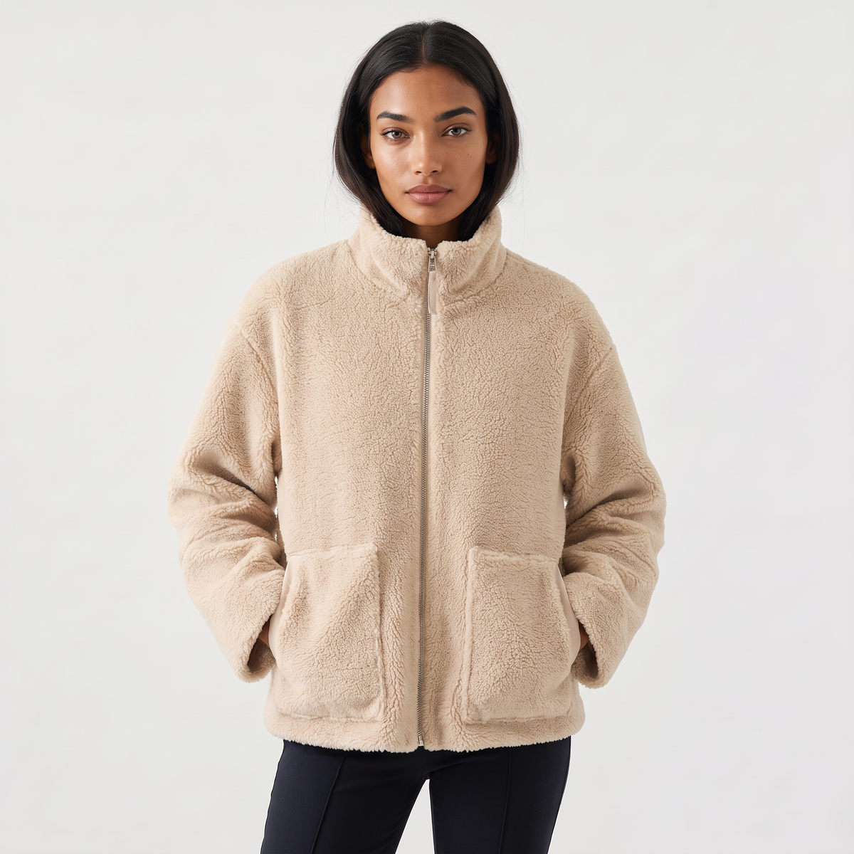 Women's Teddy Zip-Up Jacket