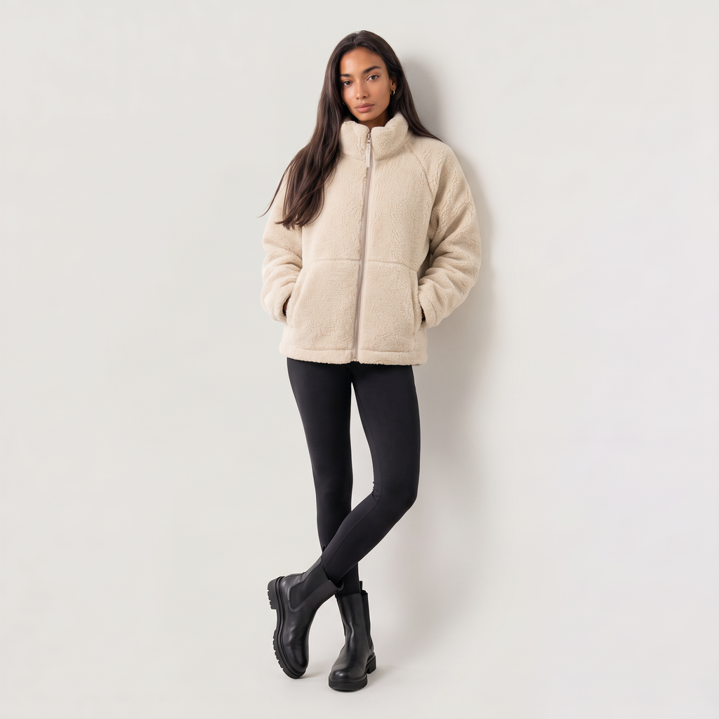 Women's Teddy Zip-Up Jacket
