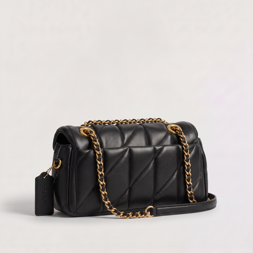 Women's Quilted Chain Strap Shoulder Bag