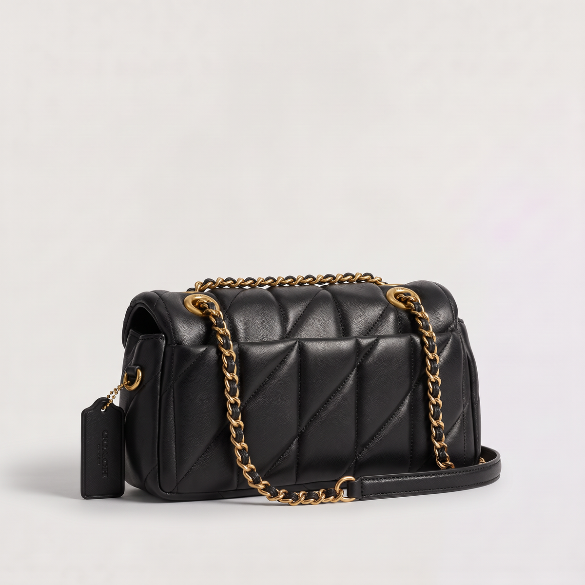 Women's Quilted Chain Strap Shoulder Bag