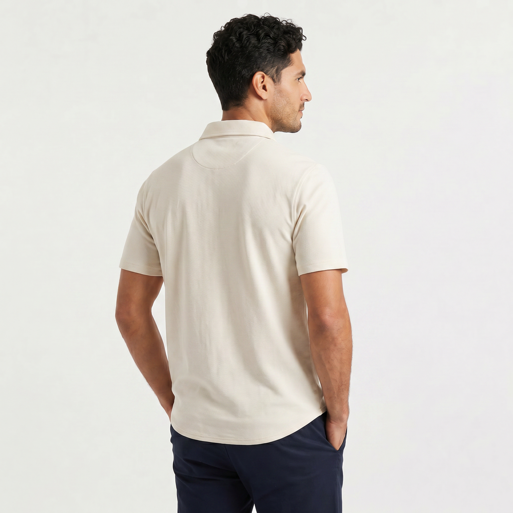 Men's Short Sleeve Polo Shirt | Chest Pocket
