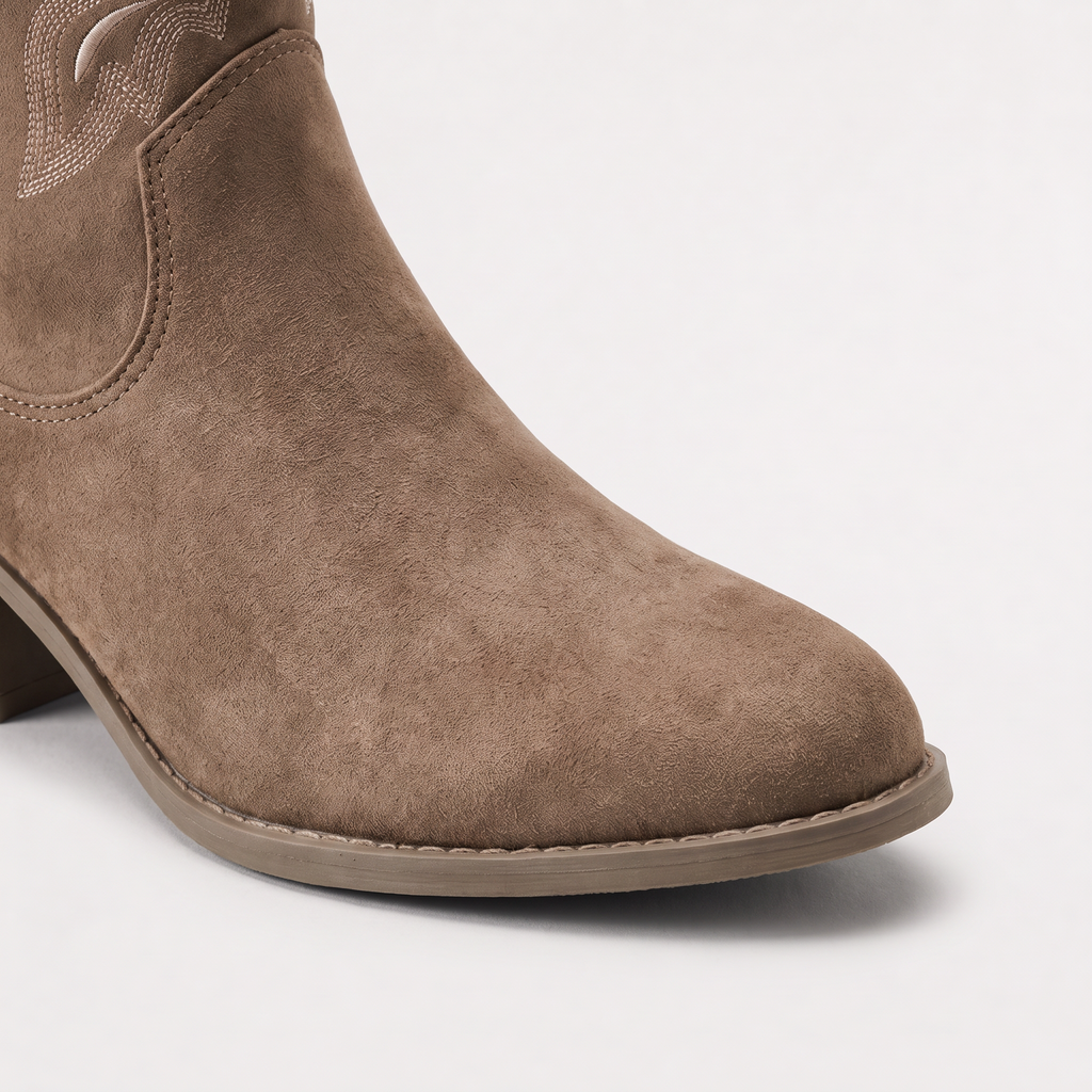 Women’s Embroidered Mid-Calf Western Boots