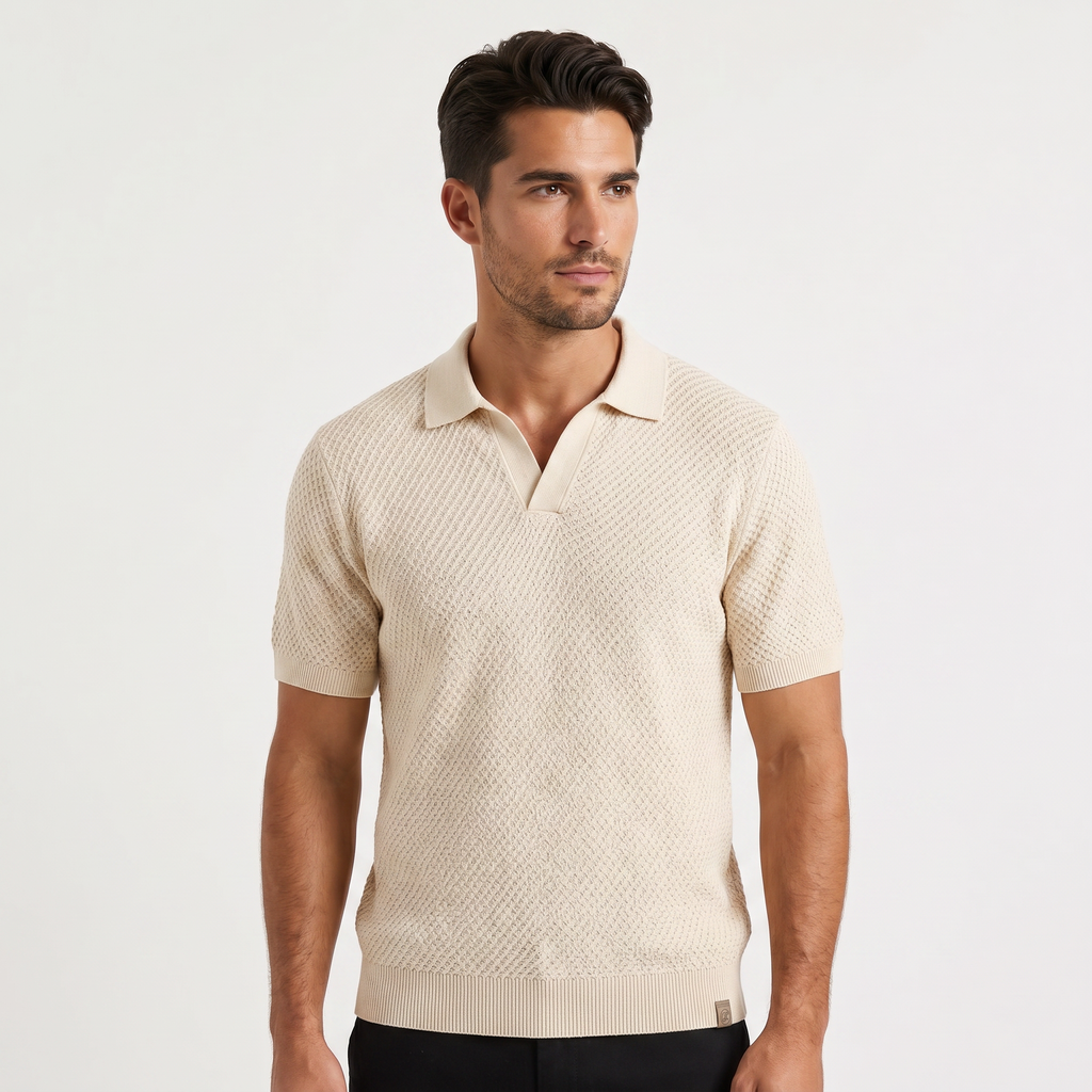Men's Regular Fit Short-Sleeve Polo Shirt