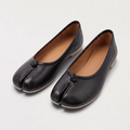 Women's Split-Toe Leather Ballet Flats