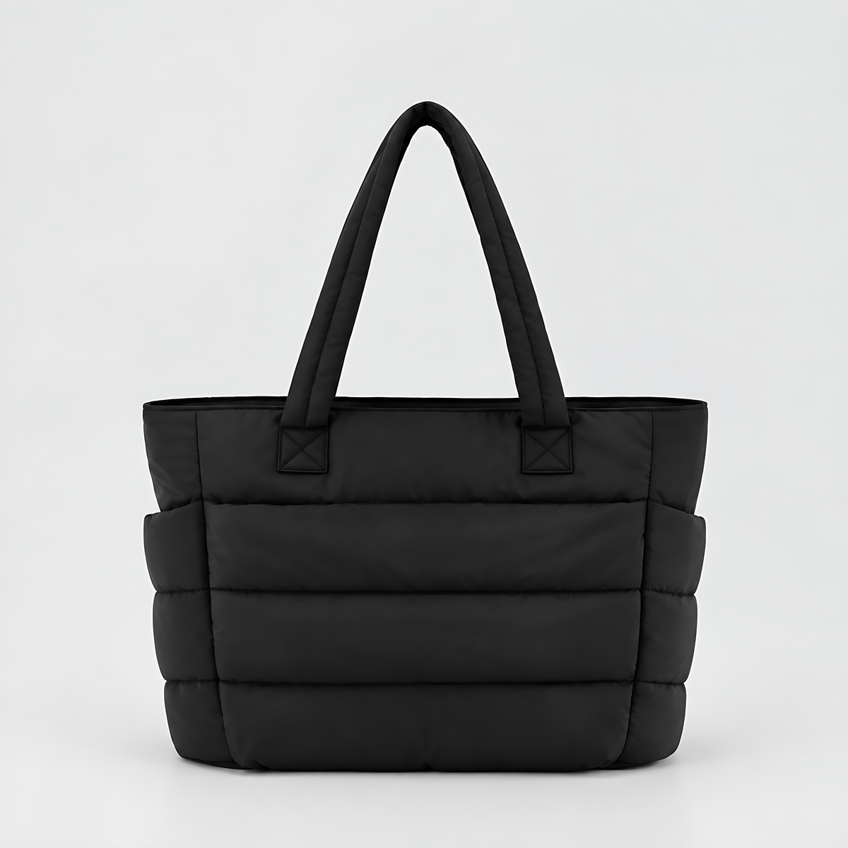 Women's Quilted Puffer Tote Bag