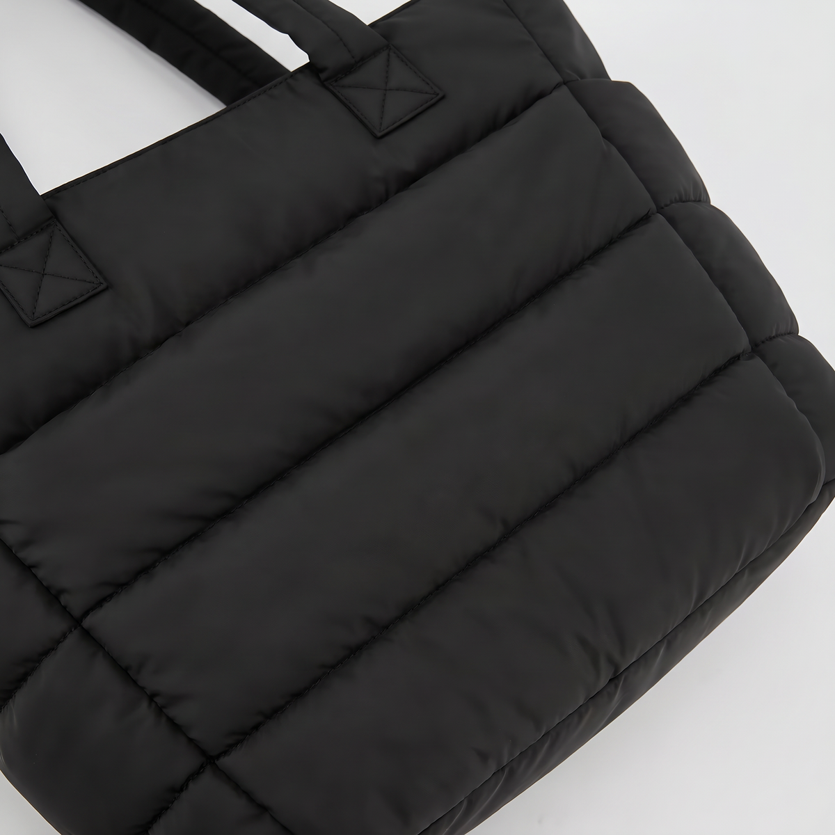 Women's Quilted Puffer Tote Bag