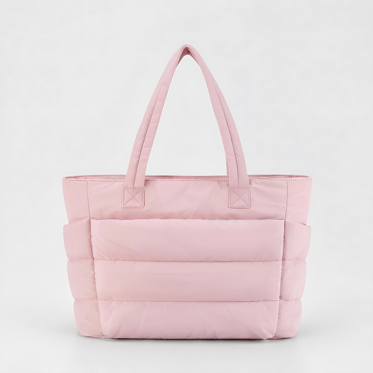 Women's Quilted Puffer Tote Bag