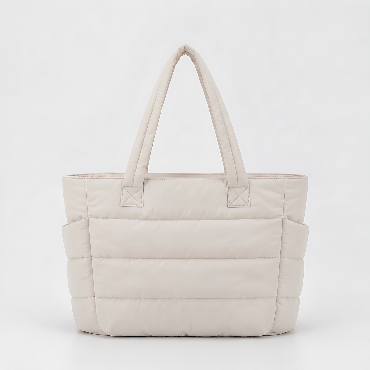 Women's Quilted Puffer Tote Bag