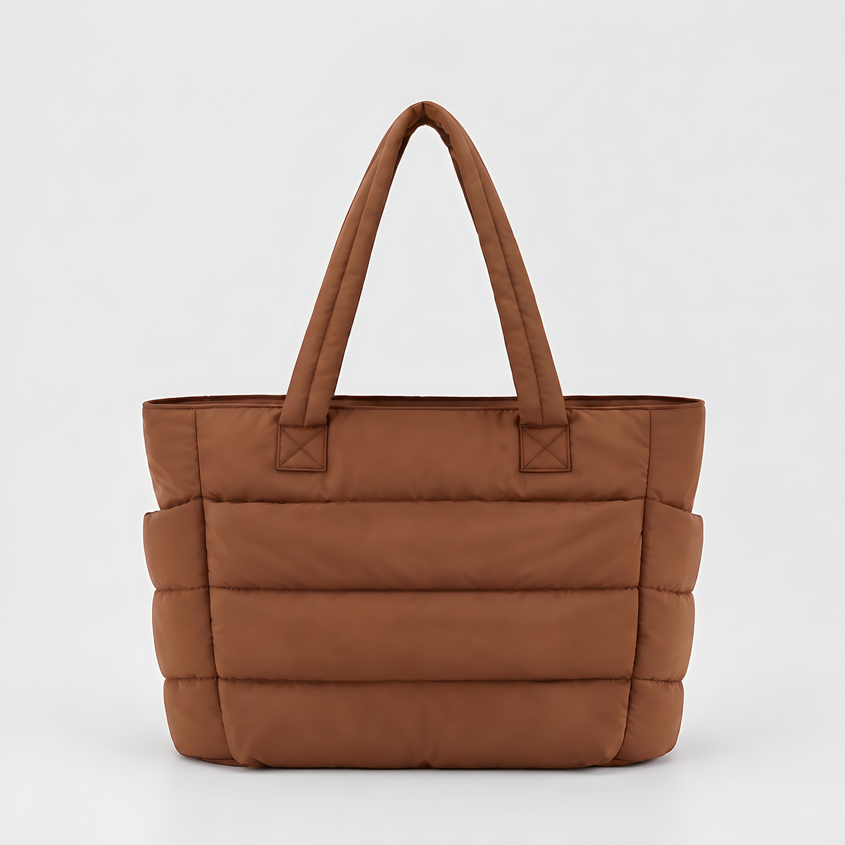 Women's Quilted Puffer Tote Bag