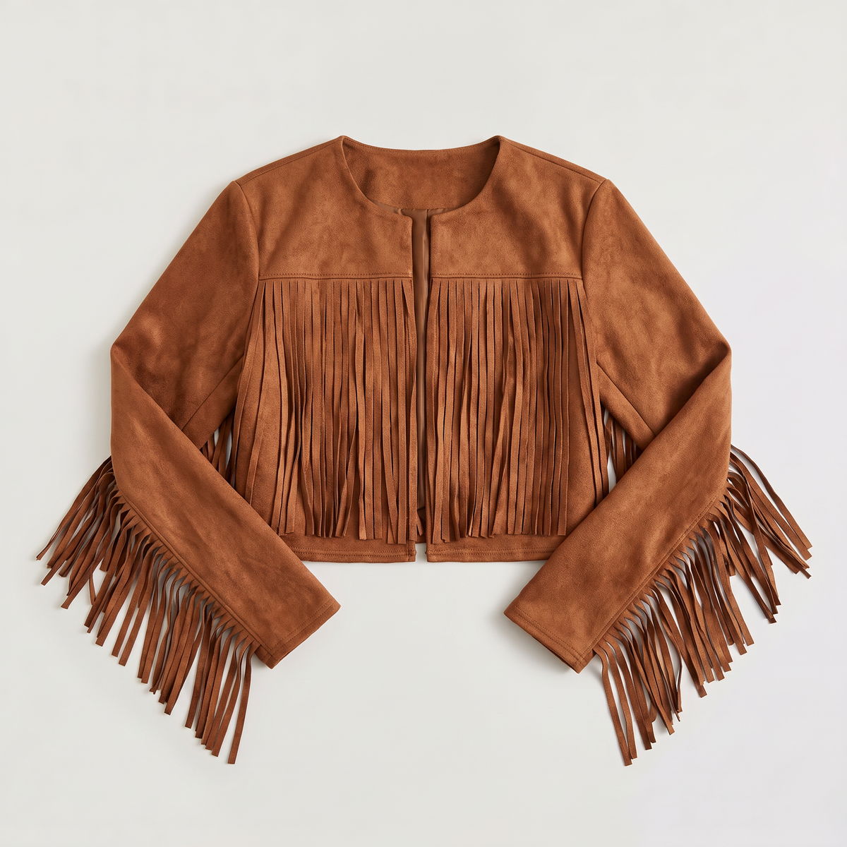 Women's Western Fringe Cropped Jacket