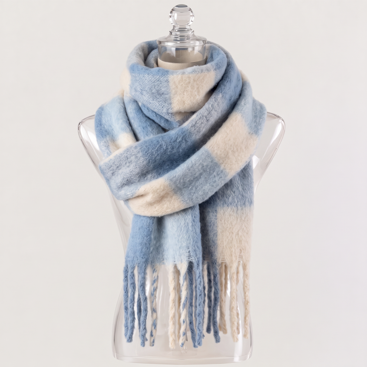 Women's Thick Multicolour Winter Scarf