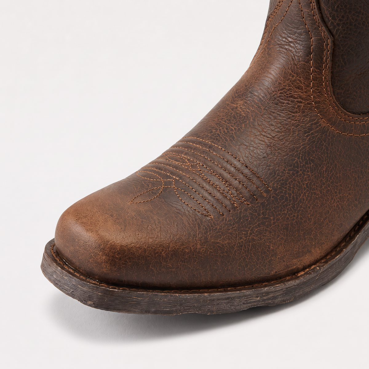 Men's Distressed Western Pull-On Boots