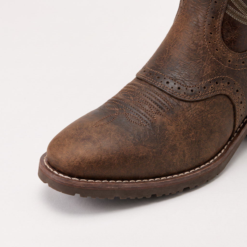 Men's Classic Embroidered Western Cowboy Boots