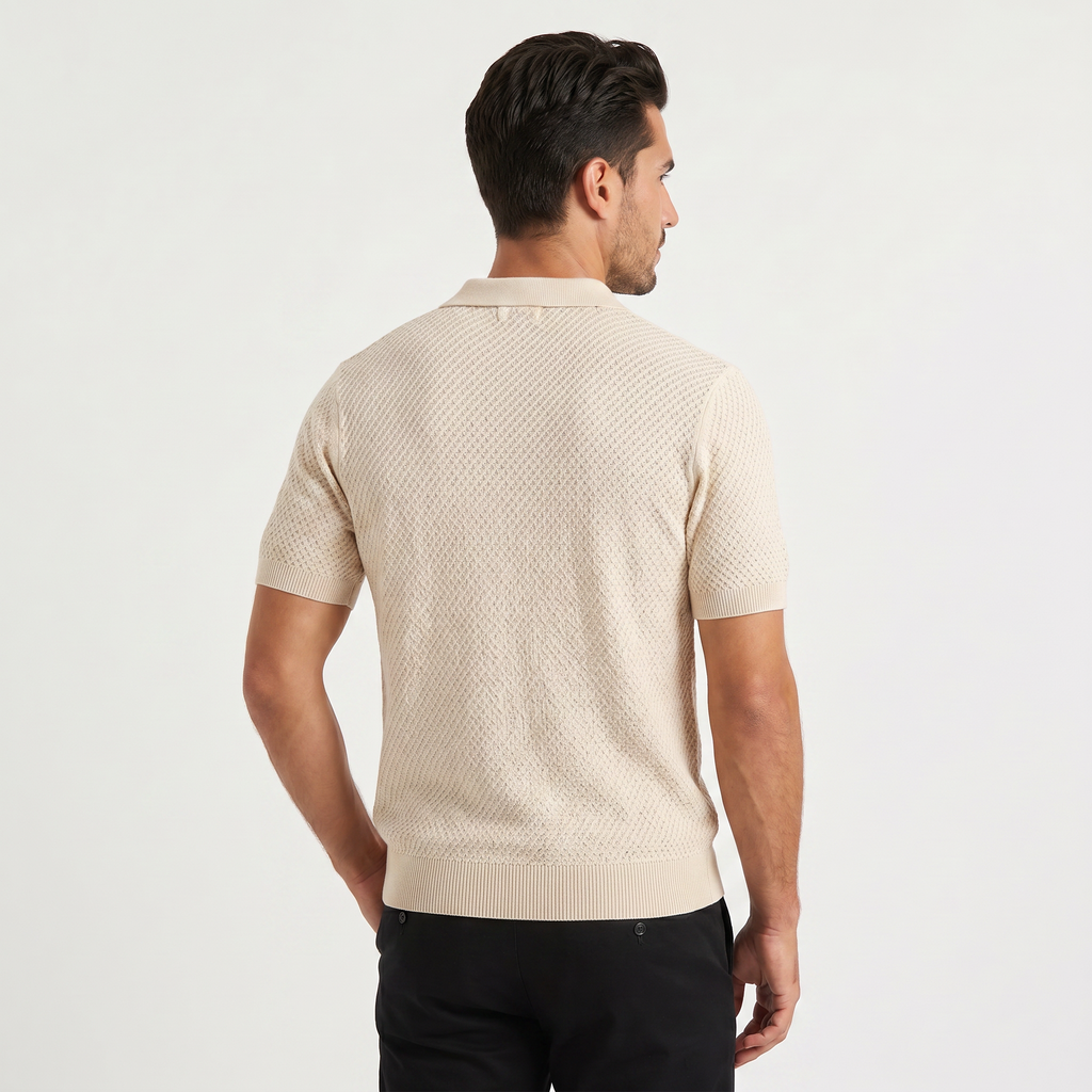 Men's Regular Fit Short-Sleeve Polo Shirt