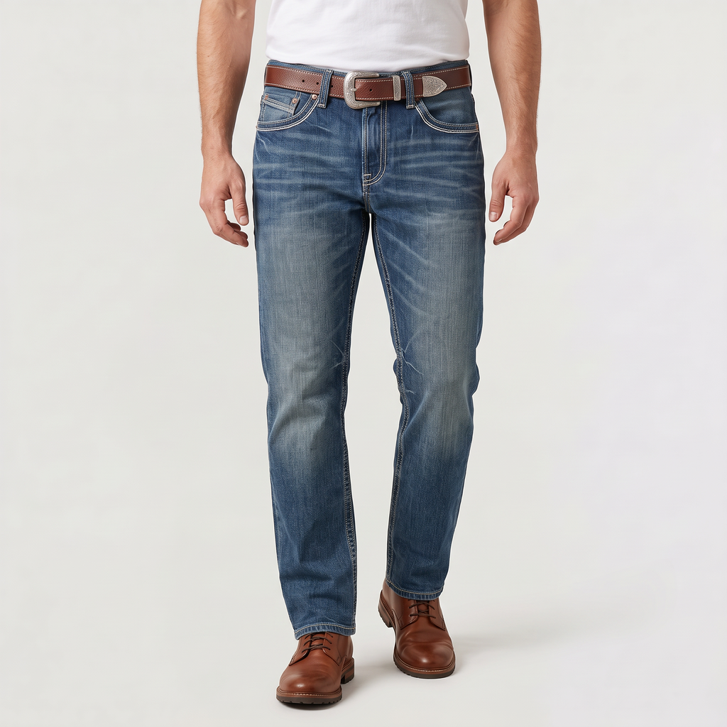 Men's Relaxed Bootcut Jeans