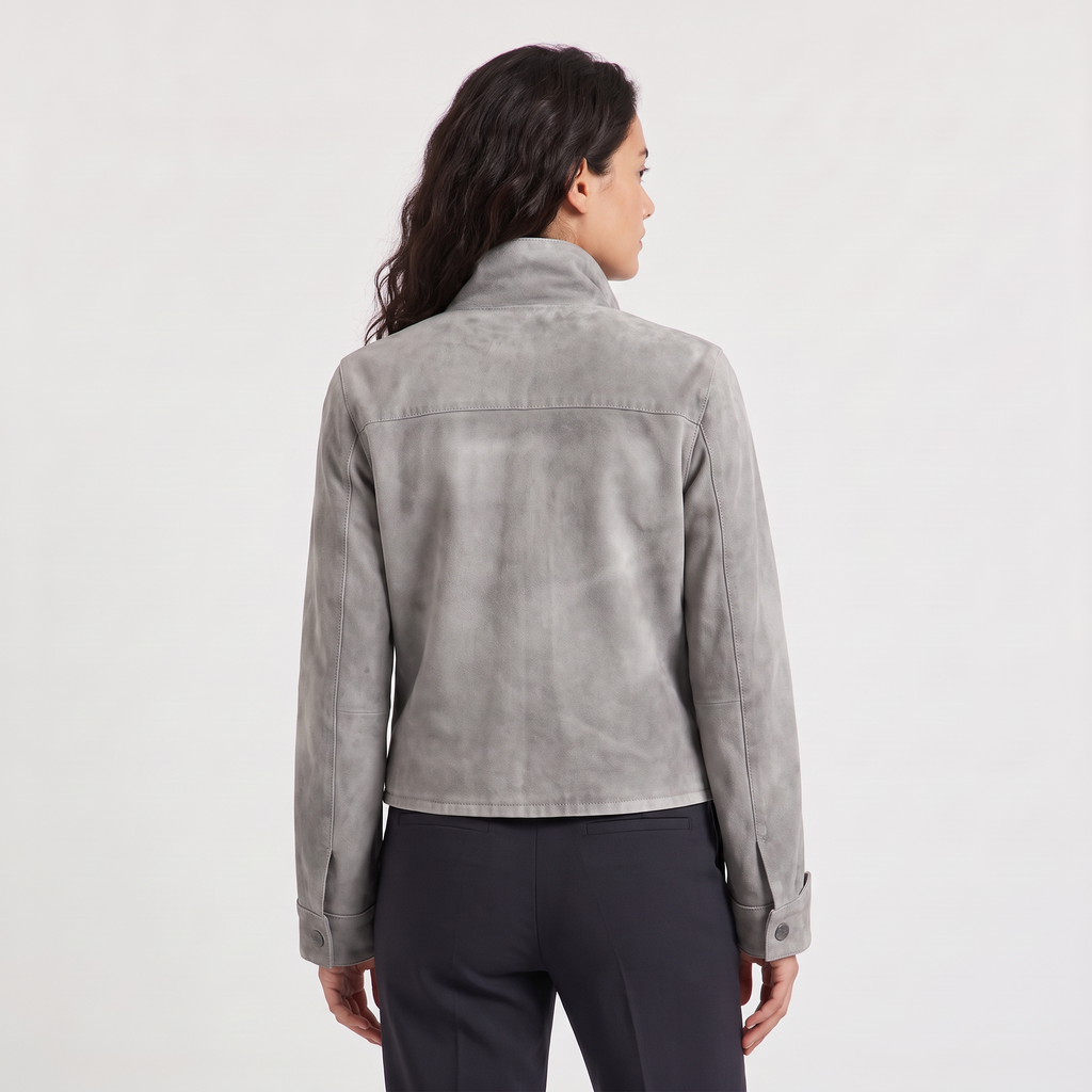 Women's Ash Grey Napoleon Jacket