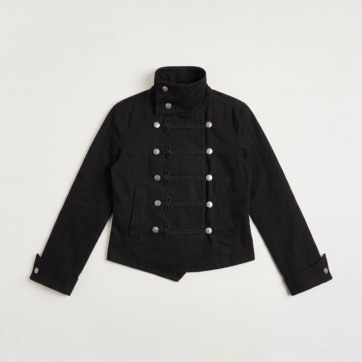 Women's Jet Black Napoleon Jacket
